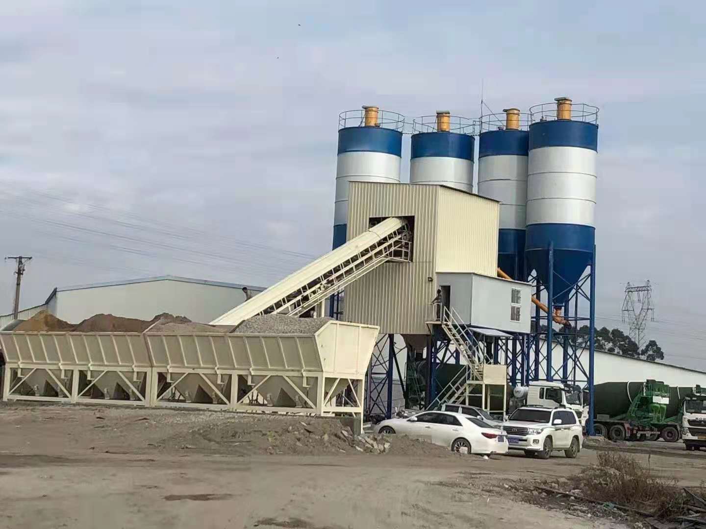 混凝土攪拌站 混凝土攪拌站